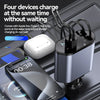 Retractable Car Charger 4 in 1