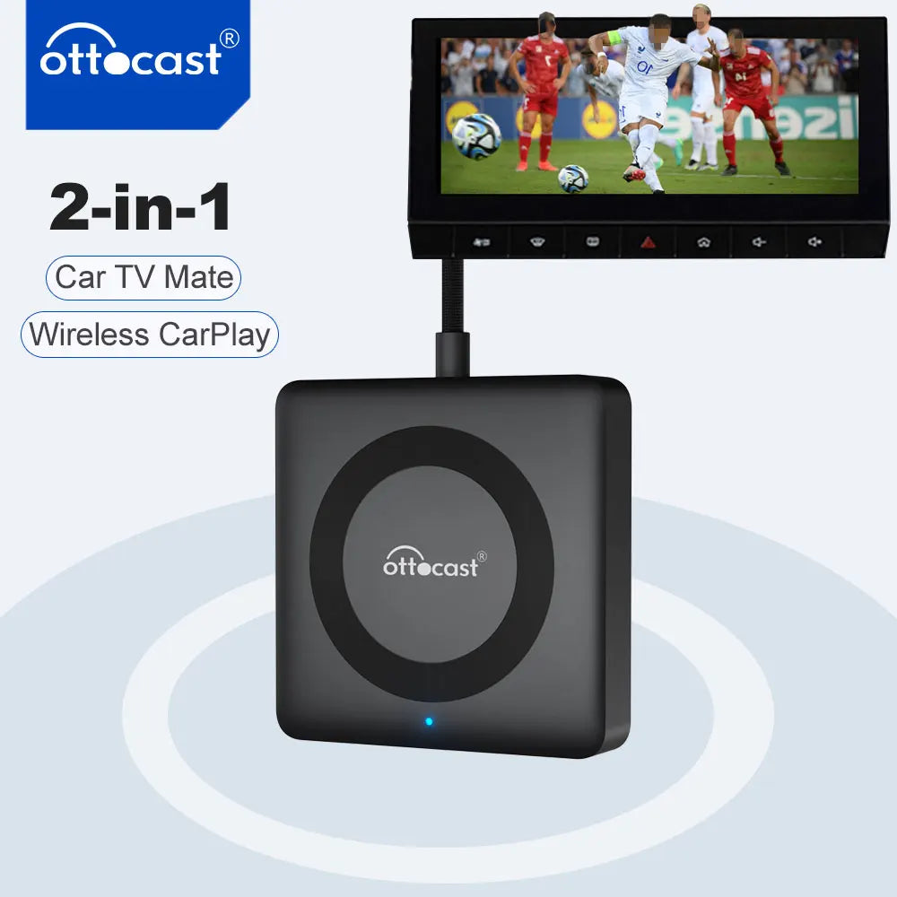 OTTOCAST Wireless CarPlay Adapter TV  Converter